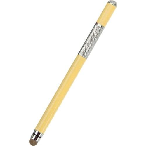 2 In 1 Multifunction Fine Point Touch Screen Metal Capacitive Stylus Pen for iphone Smart Phone CellPhone Tablet PC