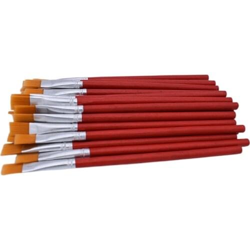 20 Pcs Mane Brush Pen Brush Glue Sweep Gold Leaves Good Quality Mane Brush a Good Tool for Gilding Gold Leaves