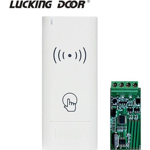 433MHz Wireless Access Control 125KHZ ID 13.56MHZ IC Card Reader Wireless Wiegand26 34 For Access Control System waterproof