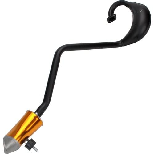 47CC 49CC MUFFLER EXHAUST PIPE MINI POCKET CAG BIKE SCOOTER ATV Small Apollo off-road motorcycle