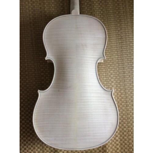 White viola 15.5" Guarneri model nice flamed maple back spruce top