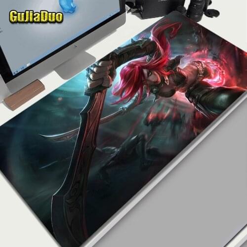 GuJiaDuo Creative Oil Painting Style Mouse Pad Gamer Pc Cushion XXL Rubber Distorted Art Mousepad Stuff Accessories Desk Mat Rug