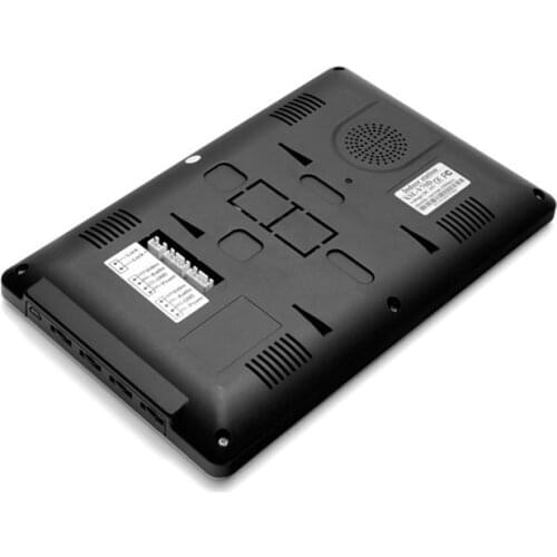 Four-wired video door phone door bell intercom system with visitor calling function