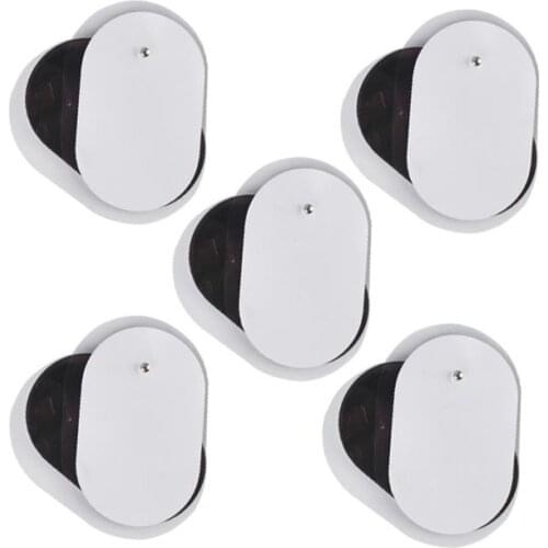 20Pcs/lot 3.5mm Plug Gel Electrode Pads For Nerve Muscle Stimulator/Slimming Massager/TENS Acupuncture Pulse Electric Massager