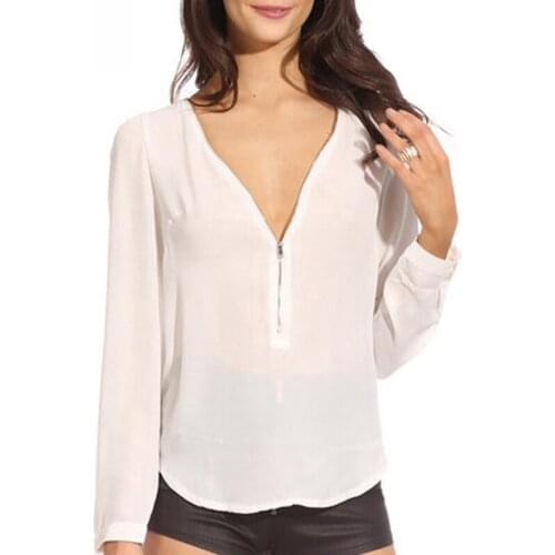 Naiveroo Womens White Shirts