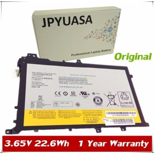 7XINbox 3.65V 22.6Wh Original Laptop Battery L13M2P21 L13L2P21 For Lenovo Ideapad A10 series Tablet