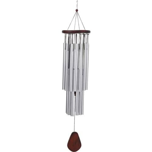 Deep Tone 33.5 Inch Large 27 Tubes Handmade Memorial Wind Chimes Sympathy Moms Best Gifts