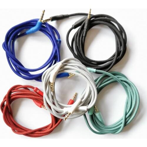 Replacement audio Cable cord with MIC For JBL E40BT E55 E50BT J56BT S400BT S700 HARKAR-Bt Headphones
