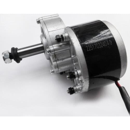 Leaves Mr Knight 1016 z2 lengthening shaft gear motor 24 v250w two modified electric car motor wheel balance