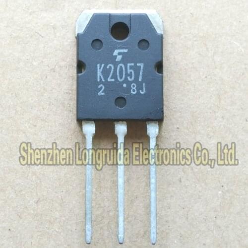 10PCS K2057 2SK2057 TO-3P MOSFET TRANSISTOR 20A 500V new original In Stock
