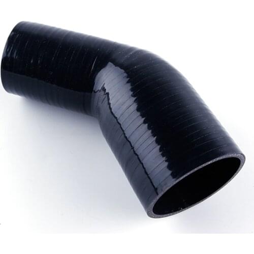 38/51mm 1.5'' to 2'' Inch 45 Degree Elbow Silicone Intercooler Coupler Hose Pipe