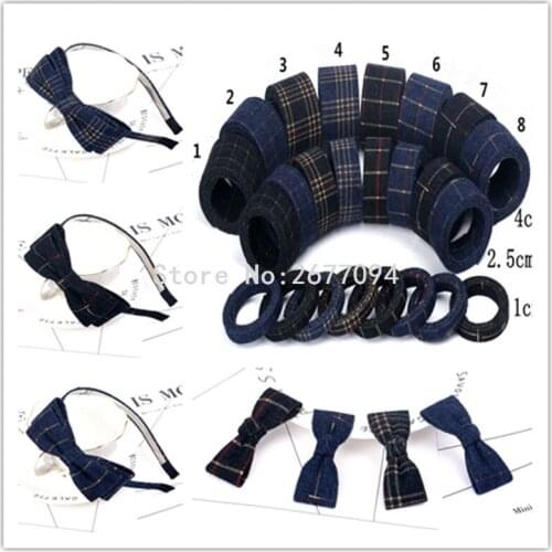 5Meter/Lot 10 25mm 40mm Thick Fabrci Ribbon Material Grosgrain Ribbon Tape DIY Bow Tie Ribbon Fabric Trim for Hair Accessories