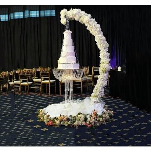 60 cm New wedding cake decoration frame acrylic hanger wedding decorations