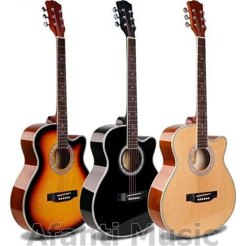Afanti Music 40 inch Acoustic guitar (WY-010)