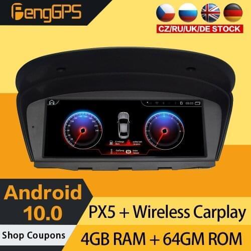 Android DVD Player For BMW 3 Seris 5 Seris 6 Seris FM Radio Multimedia Car Stereo GPS Navigation Headunit Carplay Blurtooth WIFI