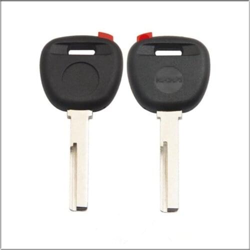 Carcasa de llave transpondedor con enchufe rojo para Volvo S40, V40, S60, S80, XC70, reemplazo de funda