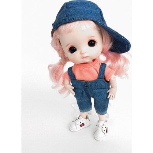 13 Colors Baseball Cap New Ob11 Doll Clothes Cute Hat 1/12 Doll House 16cm BJD GSC Obitsiu 11 Universal Accessory
