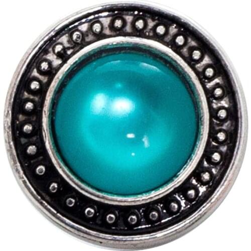 Bijoux memory craft 20MM button charm Single molding Jewelry Prong Fastener metal snaps button fit ginger snaps bracelet BT6141