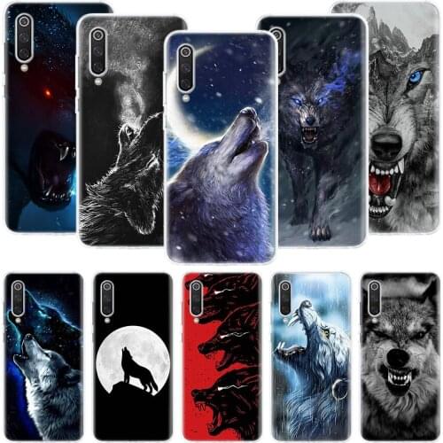 Angry Animal Wolf Fierce Phone Case For Xiaomi Mi Note 10 11 9 8 10T 9T CC9 A1 A2 A3 5X 6X Pocophone F1 X3 F2 Pro Lite Coque Cov