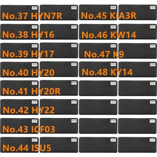Diastar 37-48 lishi 2 in 1 tool HYN7R HY16 HY17 HY20 HY20R HY22 ICF03 ISU5 KIA3R KW14 K9 KY14