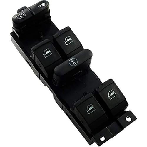 TIANBANG Electric Power Window Lifter Control Switch Side Regulator Panel 1J4959857B For VW Golf Jetta Bora