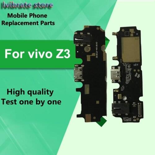 For vivo Z3 USB Charger board Port Flex Cable cover vivoZ3 Dock Connector Charging Port Flex Cable Module Board For vivo Z3 6.3"