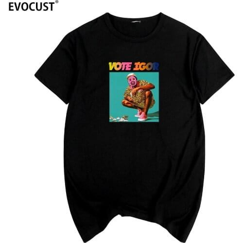 Golf Wang Tyler The Creator vote igor T-shirt Cotton Men T shirt New TEE TSHIRT Womens