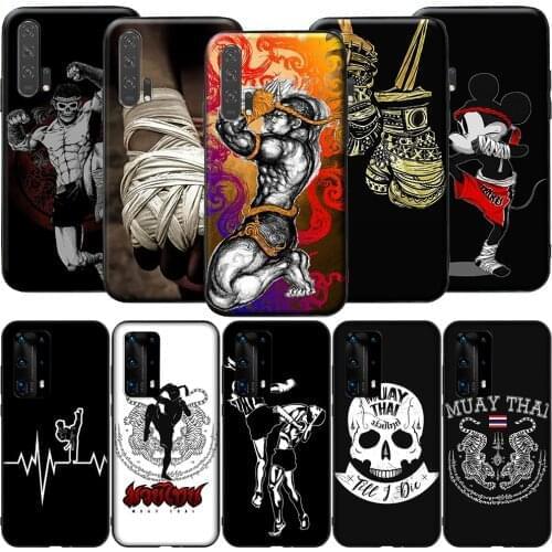 GX146 Muay Thai Fight Boxing for Huawei Y5P Y6P Y7A Y8P Y9A Mate 10 20 30 Pro Lite Nova 2i 3 3i 4 5 5T 7 SE P Smart Z