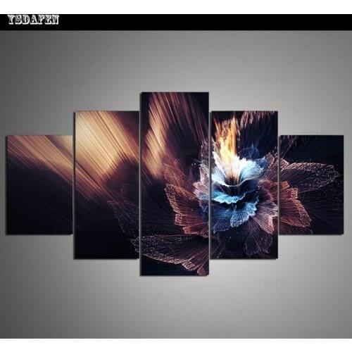 HD Printed Painting Canvas Printing Flower painting Room decor print poster picture canvas Framed Art HG-181