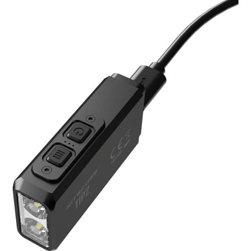 NITECORE TIP2 Dural-Core Magnetic Keychain Flashlight CREE XP-G3 S3 max 720 Lumen Beam 93m Built-In Battery USB Cable mini Torch
