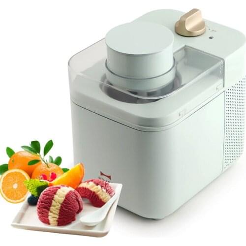 220V Ice Cream Machine Home 500ml Mini Fully Automatic Sorbet Fruit Yogurt Self-cooling DIY Soft Ice Slush Machines
