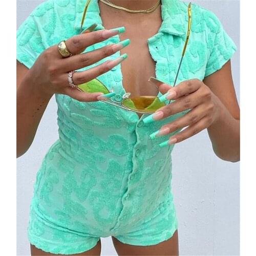 Fashion Sexy Short Sleeve Rompers Bodycon Women Fashion Jumpsuit Playsuits Shorts Letter Printed Short Sleeve Bodysuit Romper