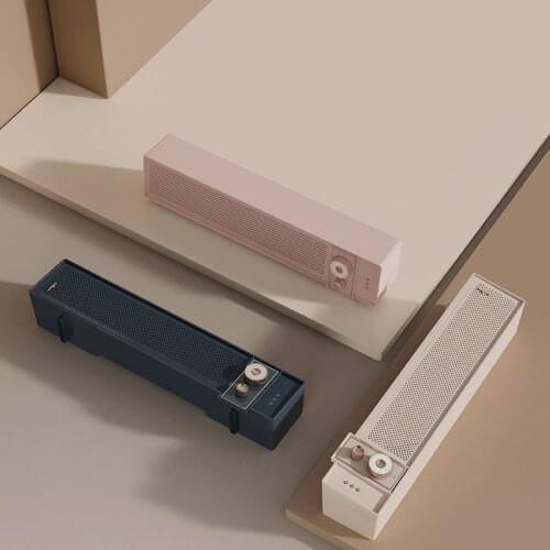 New Retro Wireless Bluetooth Speaker Home Subwoofer Small Portable Bluetooth Speaker Outdoor Long Battery Life Classical Speaker