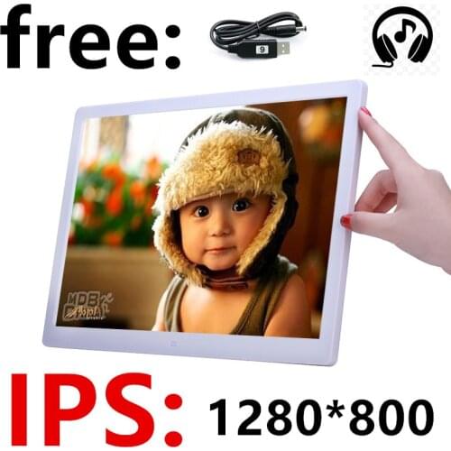 New 10 inch Screen IPS Backlight HD 1280*800 Digital Photo Frame Electronic Album Picture Music Movie Full Function Good Gift