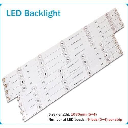 New Kit 8 PCS LED backlight strip replacement For LG 47LB5610 LC470DUE innotek DRT 3.0 47 inch A B Type 6916L-1948A 6916L-1949A