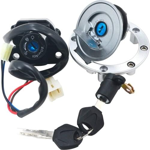 Motorcycle Ignition Switch With Lock Fuel Gas Tank Cap Cover Latches For YAMAHA MT03 2006-2012 FZ09 2014-2016 MT09 2013-2016