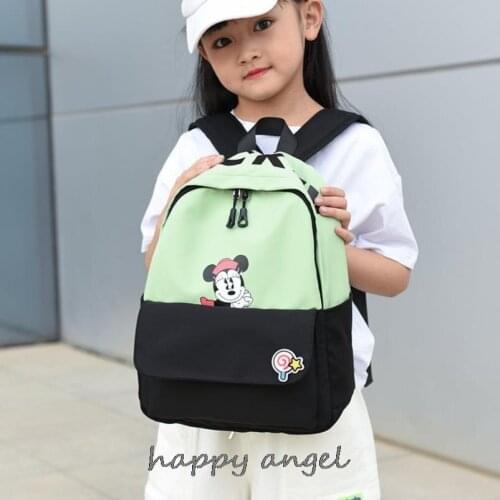 Disney primary schoolbag Mickey Mouse shoulder bag girl boy handbag baby children backpack kid Frozen schoolbag backpack