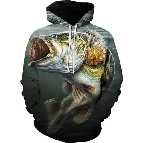2021 Spring New Fishing men hoodies 3D print Funny Carp Sweatshirts outdoor casual Sweatshirt Hoodie men oversized hoody