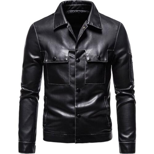 Whatlees Mens Biker Jackets