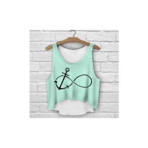 ZHBSLWT multicolor T-Shirts 3D Print women tank tops & camis printed sleeveless vest girls summer short crop tops irregular