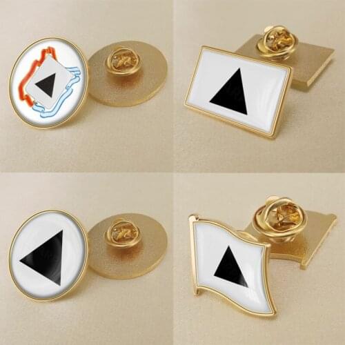 Coat of arms of Magnitogorsk/Chelyabinsk Oblast Flag Lapel Pins/Broochs/Badges