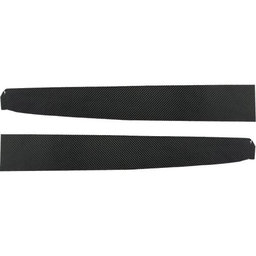 1 Pair 3D Car Interior Dashboard Wrap Kit Stickers for Tesla Model 3 Accessories