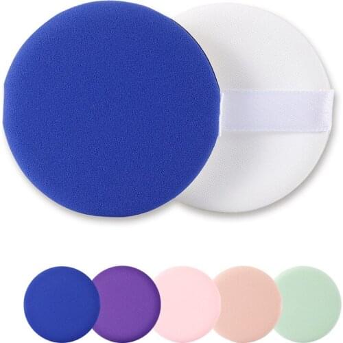 10Pcs/lot round air cushion puff hydrophilic non-latex wet and dry makeup sponge puff beauty tool