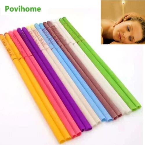 2/20/40 pcs Ear Candle Coning Beewax Natural Ear Treatment Ear Wax Removar Healthy Care tools Chinese Type Therapy Dropship