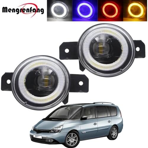 2in1 Car LED Fog Light Assembly Angel Eye DRL Daytime Running Lamp 30W 8000LM 12V For Renault Espace 4/IV (JK0/1_) MPV 2003-2012
