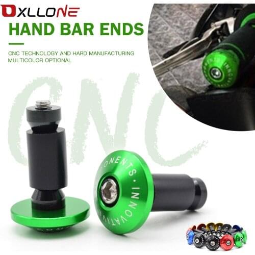22mm CNC Aluminum motorcycle handlebar hand handle bar grips ends For yamaha MT -09 mt09 07 SJ6N XJ6 FZ6 SJ6S FZ6S FZ6 FZ8
