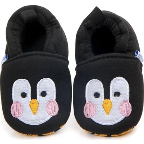 Baby Shoes Classic Baby Girl Boys Shoes Cartoon Non-slip Soft Bottom Cotton Fabric Toddler Shoes Baby First Walkers 0-18M