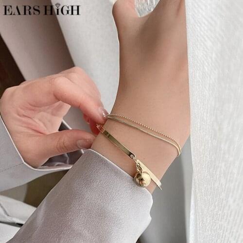 Золотые браслеты EARS HIGH China At AliExpress