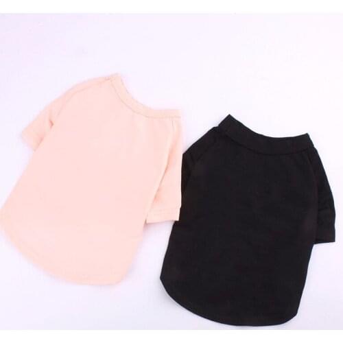 Cotton Summer Pet Dog Clothes for Small Dogs Clothing Chihuahua French Bulldog Cool Monster Eyes Print Tshirt Pug Costume S-2XL