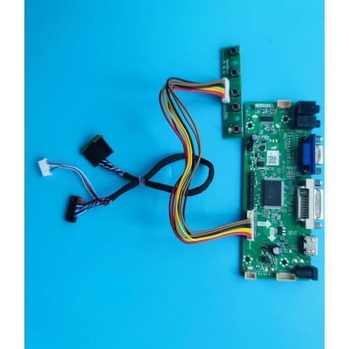Kit for LTN133AT17-701/H01/305 13.3" 1366X768 Controller board LED DVI HDMI-compatible VGA Panel LCD M.NT6867